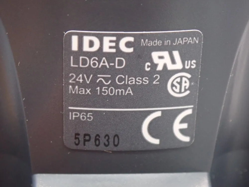 Idec Warning Led Light Tower Ld6a Series - Ld6a-2dqb-rr
