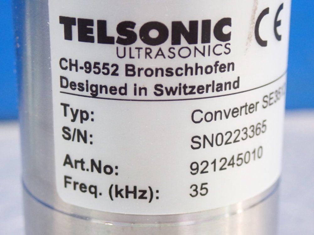 Telsonic Linear Ultrasonic Converter