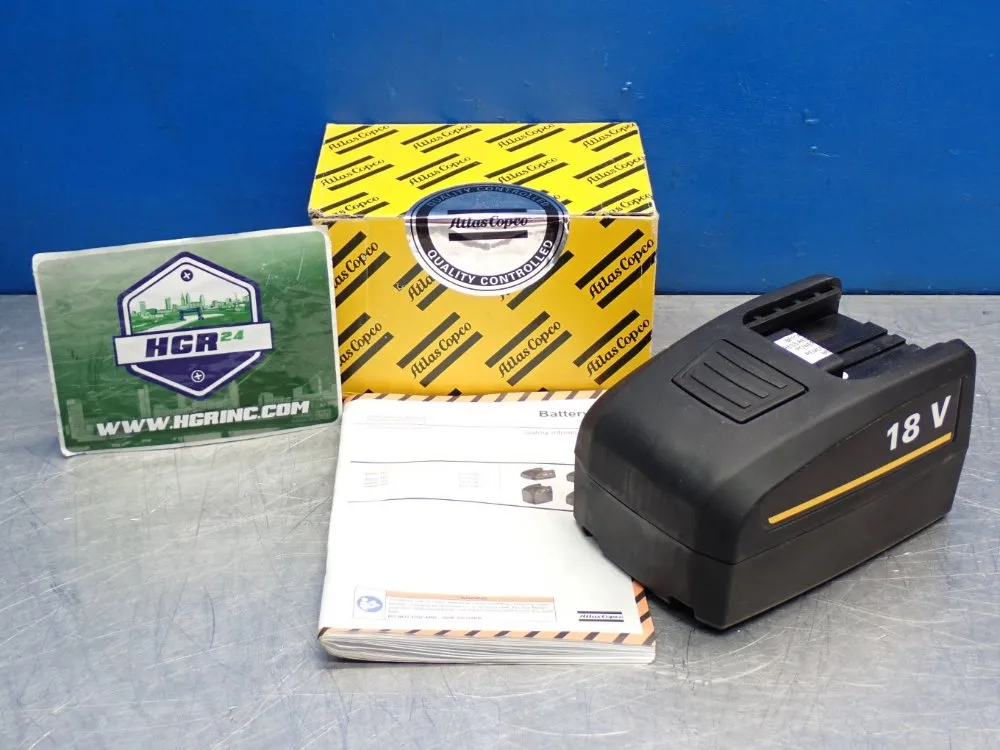 Atlas Copco 18v Replacement Battery - 4211550022