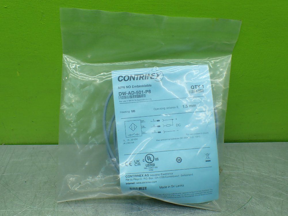 Contrinex High Pressure Inductive Sensor