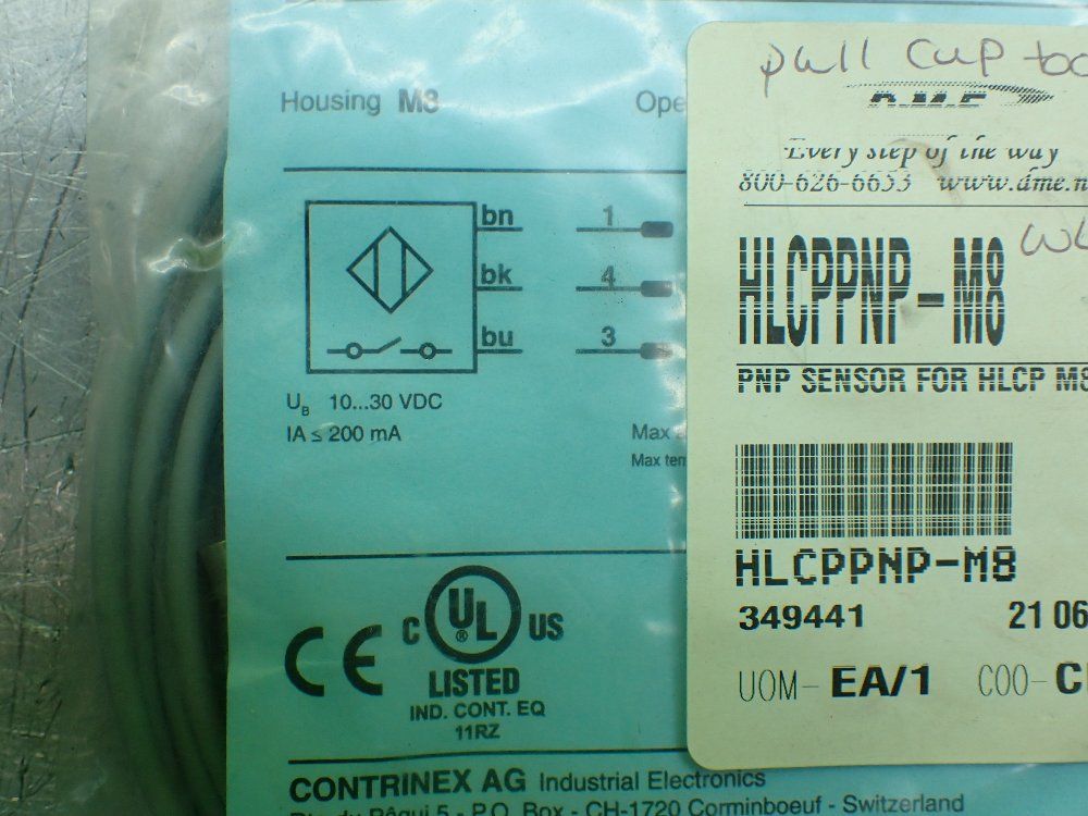 Contrinex Inductive Proximity Sensor