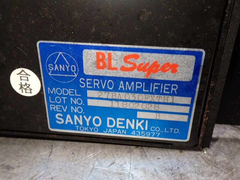 Sanyo Denki Servo Amplifier