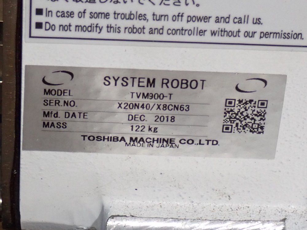 Toshiba 2018 Toshiba Tvm900t Robot