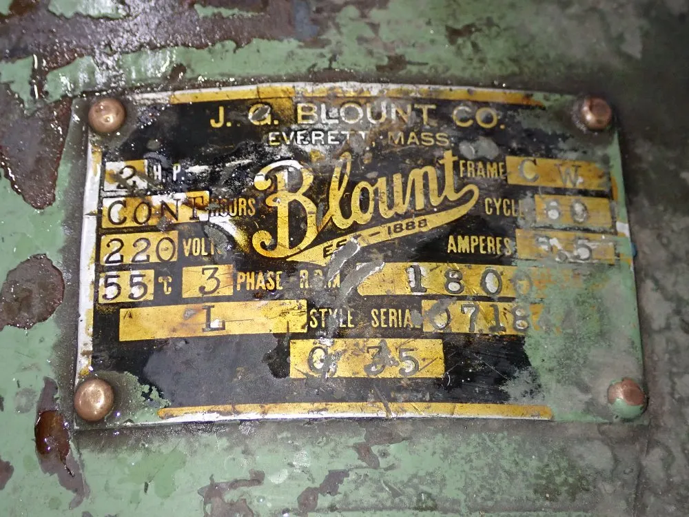 Blount Pedestal Grinder