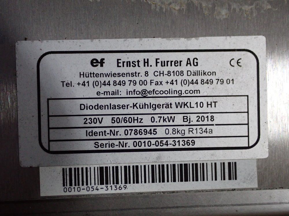 Ernst H Furrer Chiller