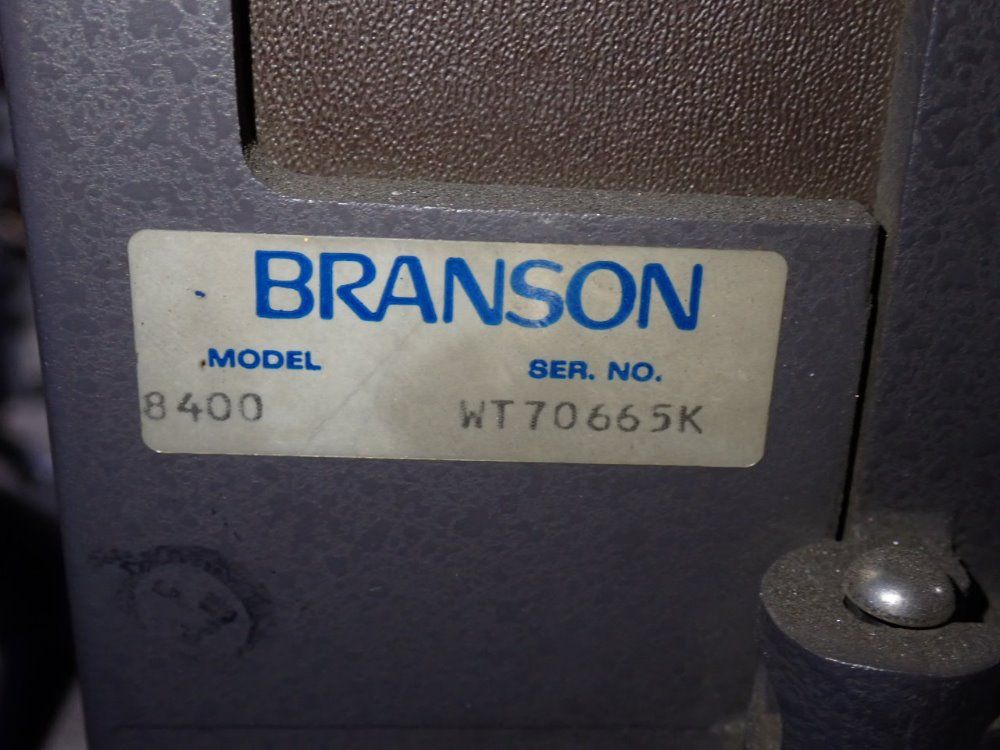 Branson Ultrasonic Welder