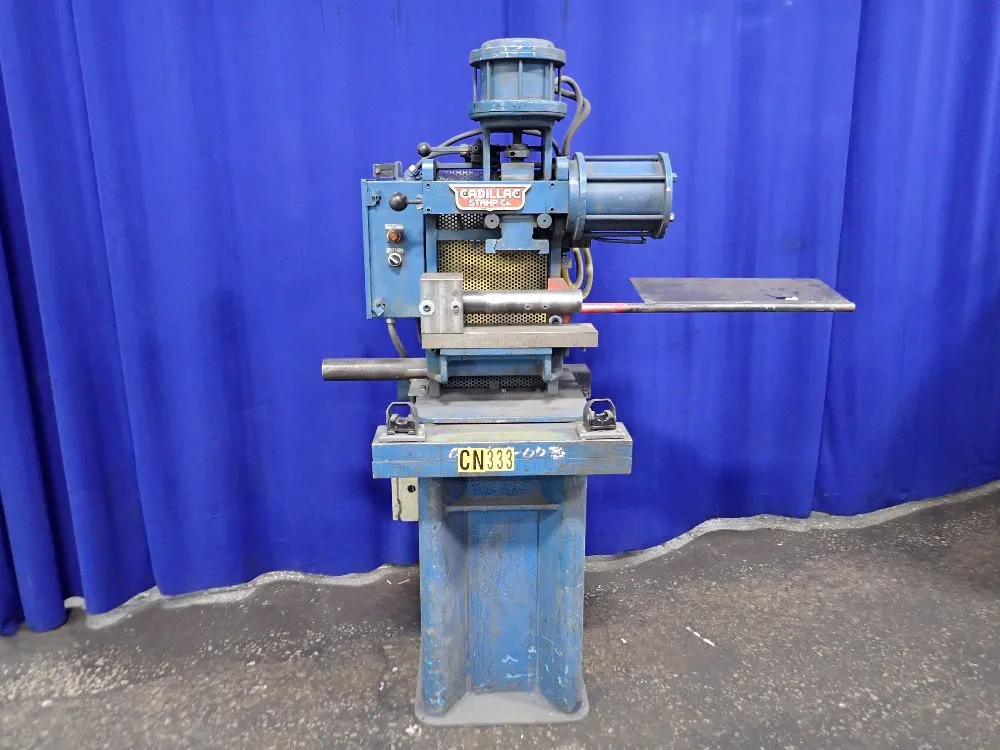 Cadillac Stamp Hydraulic Press