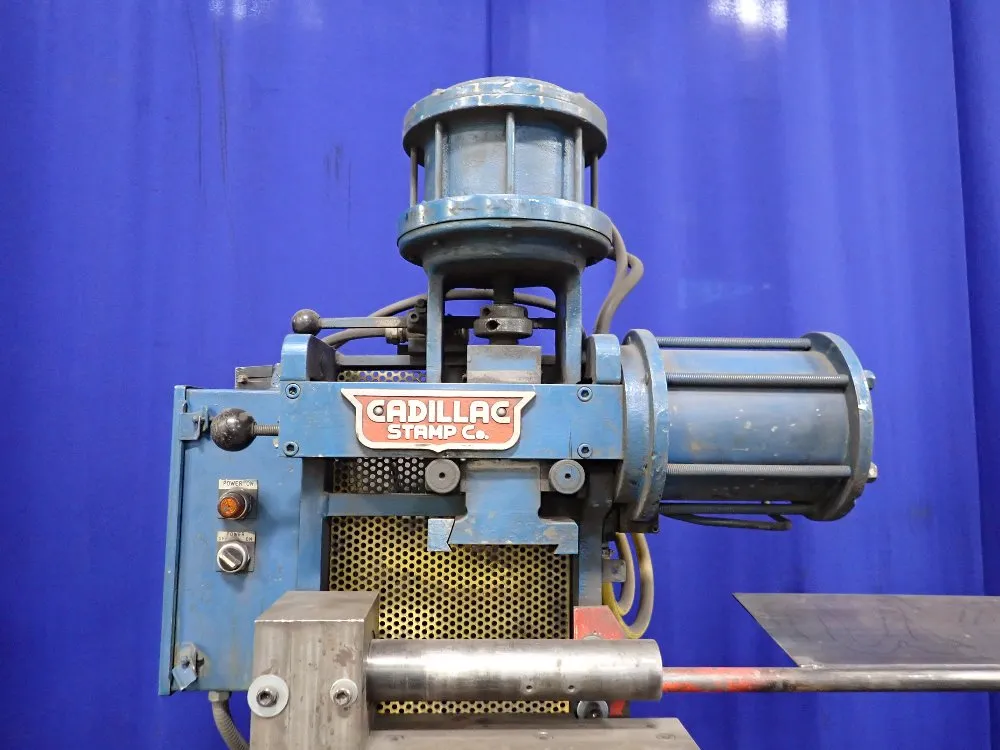 Cadillac Stamp Hydraulic Press