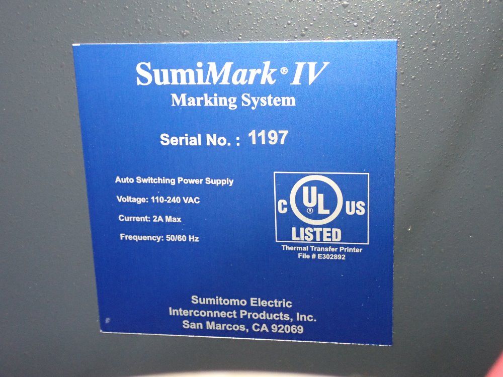 Sumitomo  Label Printer