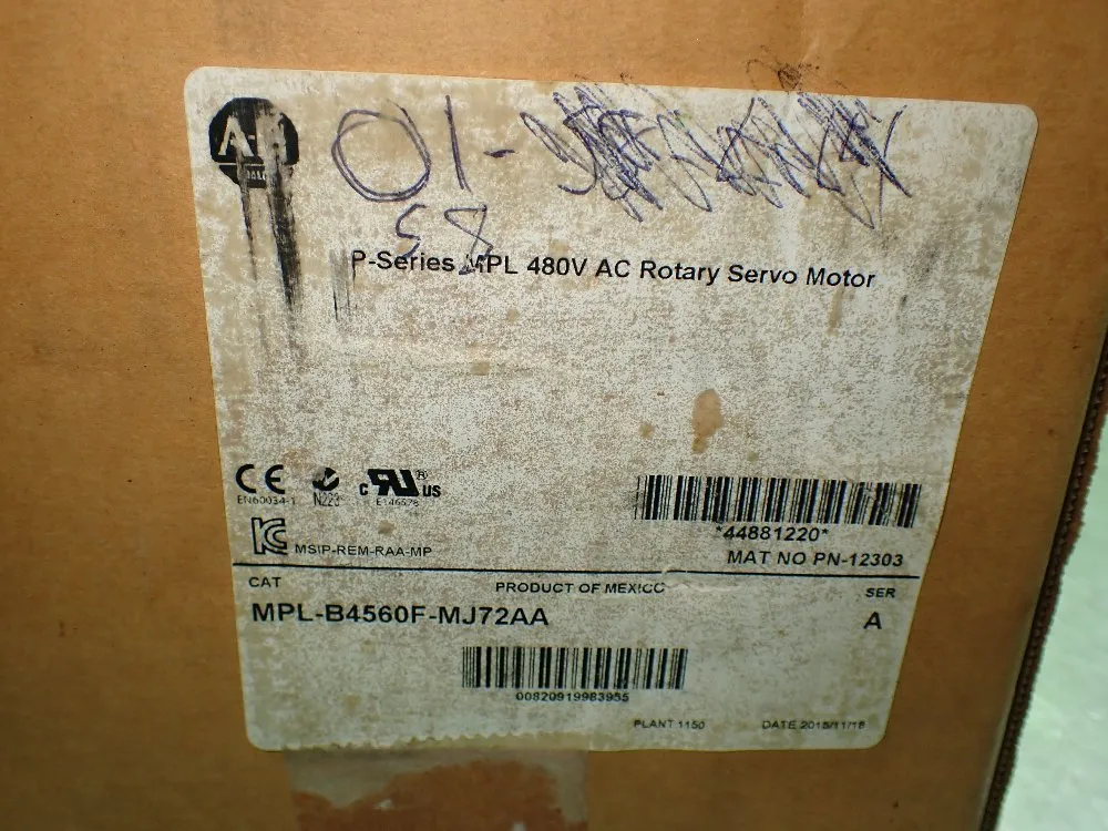 Allenbradley P Series Rotary Servo Motor