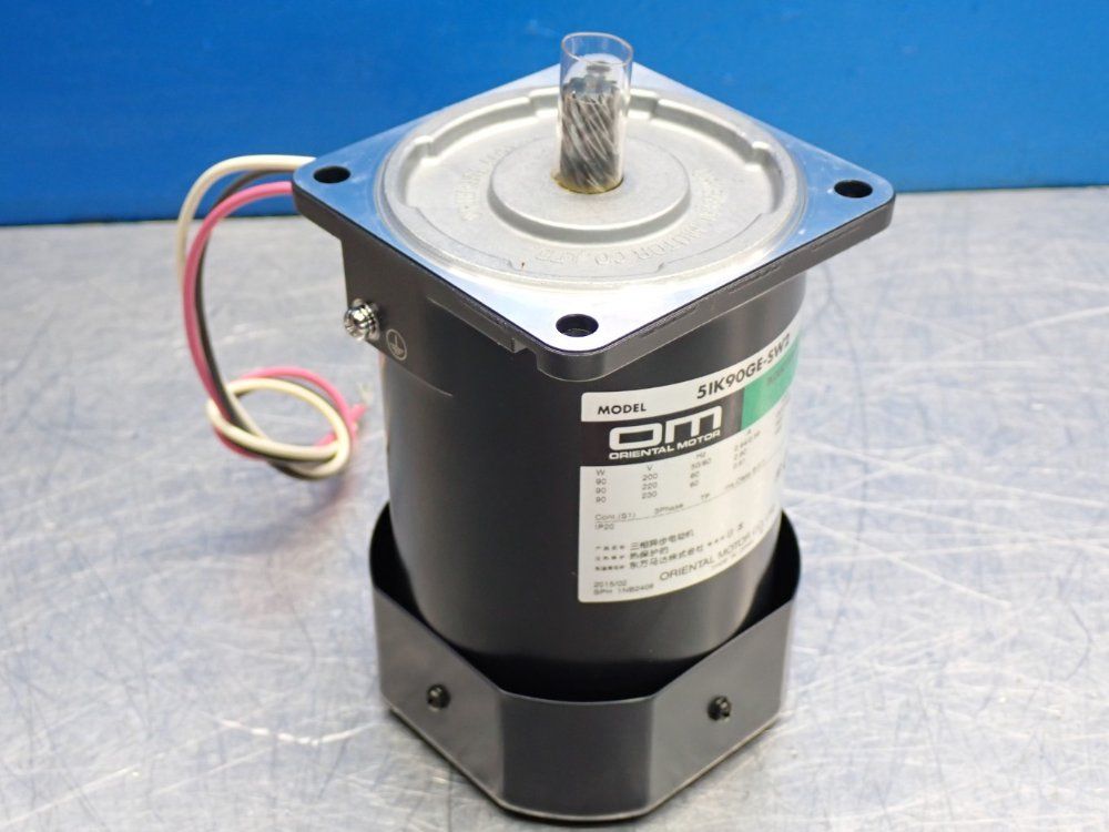Oriental Motor 3ph, 90w, 200/220/230vac Ac Induction Motor - 5lk90ge-sw2