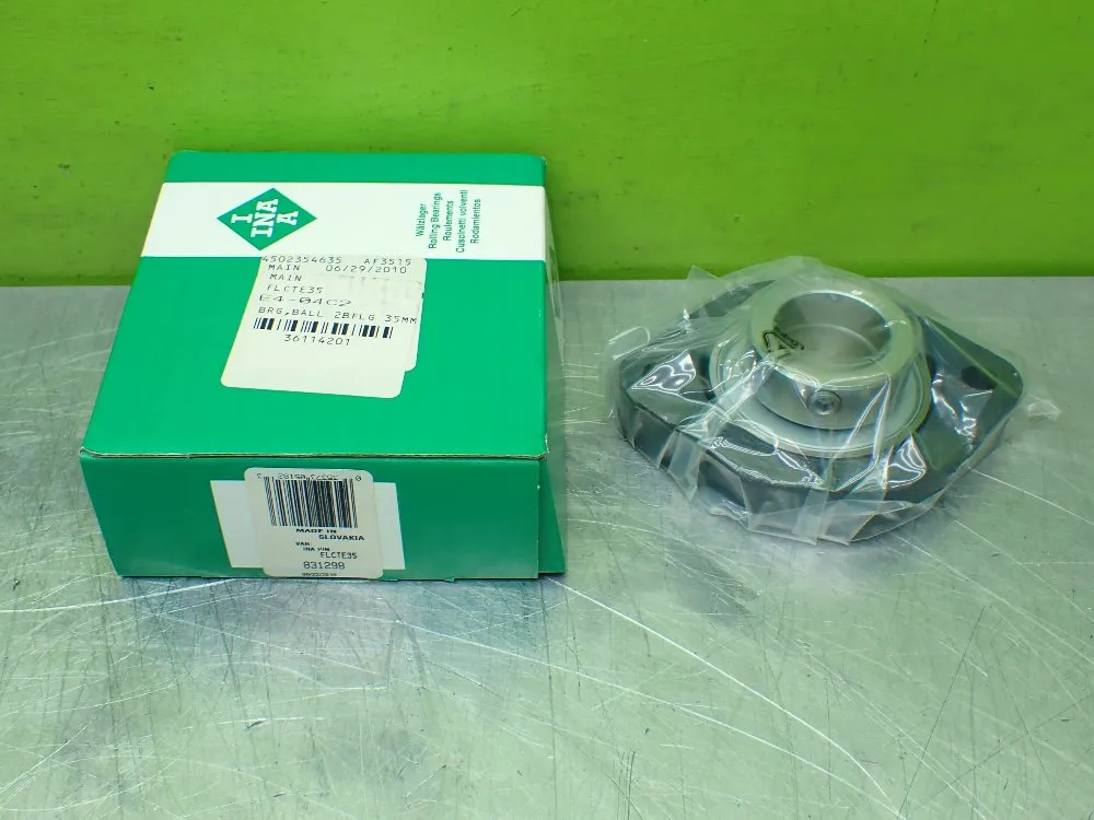 Ina 35mm Bore, 2-bolt Flange Flange-mount Ball Bearing Unit - Flcte35