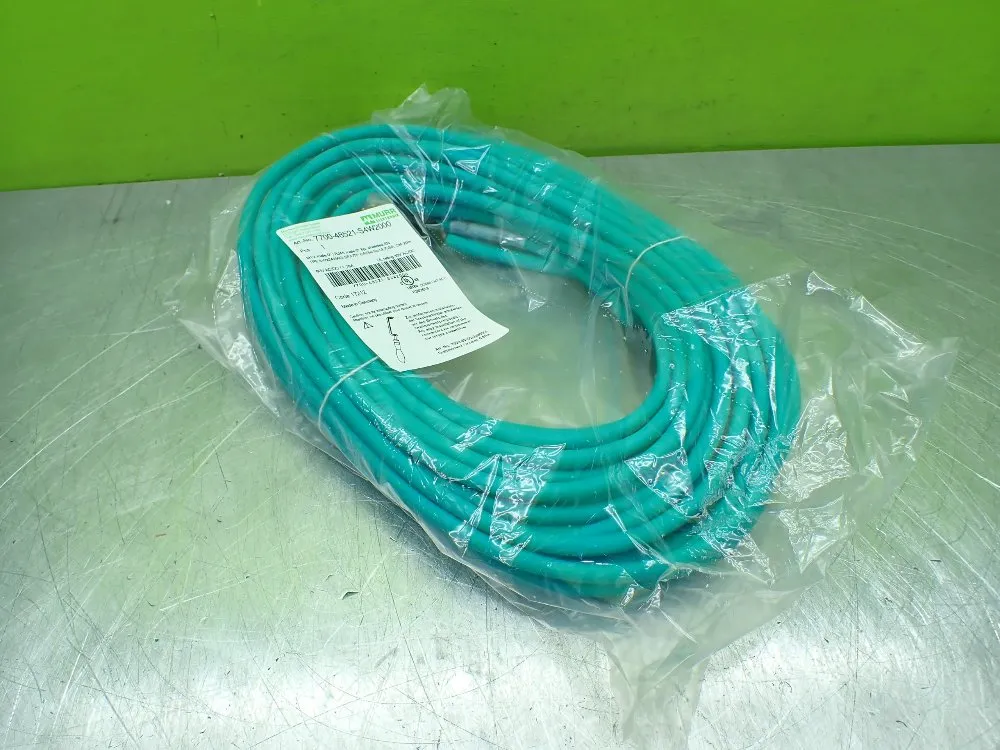 Murr Elektronik M12 Male 0° / Rj45 Male 0° 8p 20m Length Shielded Ethernet Cable - 7700-48521-s4w2000