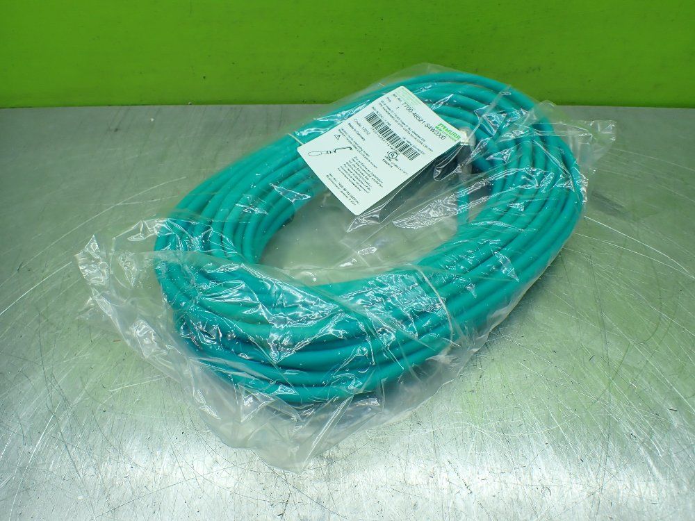 Murr Elektronik M12 Male 0° / Rj45 Male 0° 8p 20m Length Shielded Ethernet Cable - 7700-48521-s4w2000
