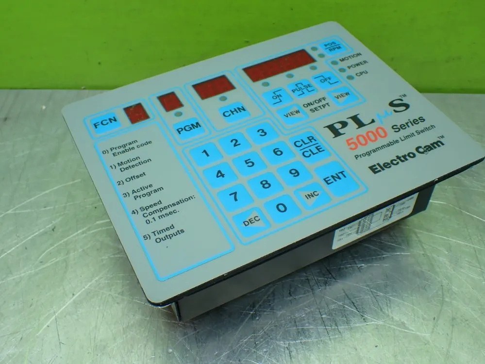 Electro Cam Plus 5000 Series Programmable Limit Switch