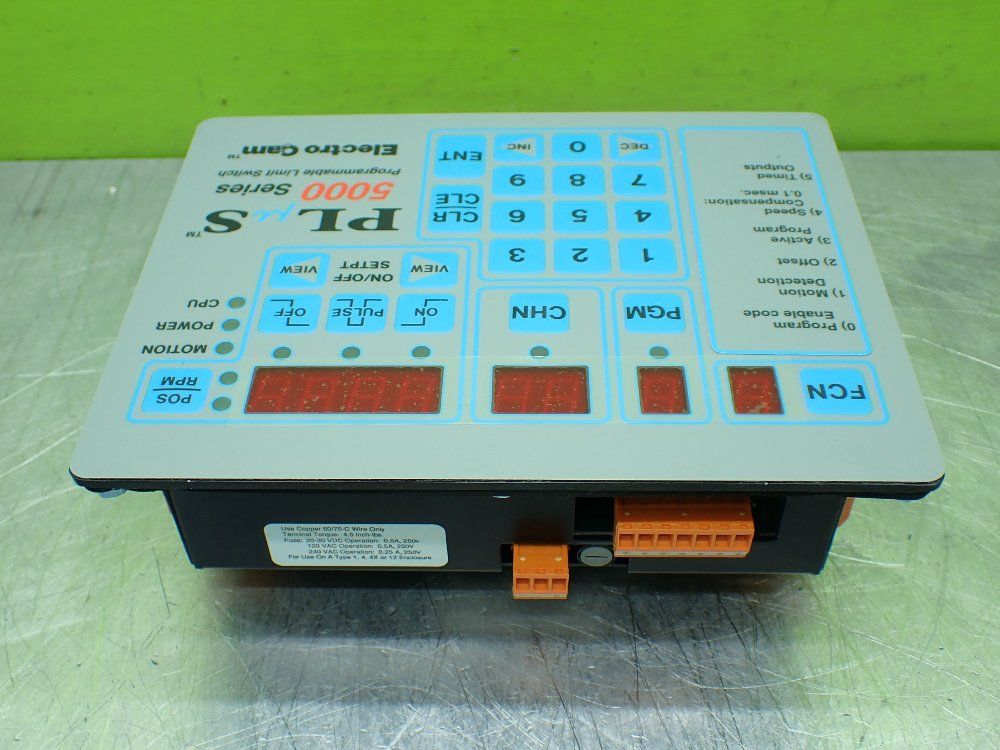 Electro Cam Plus 5000 Series Programmable Limit Switch
