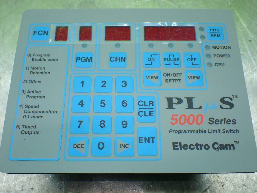 Electro Cam Plus 5000 Series Programmable Limit Switch