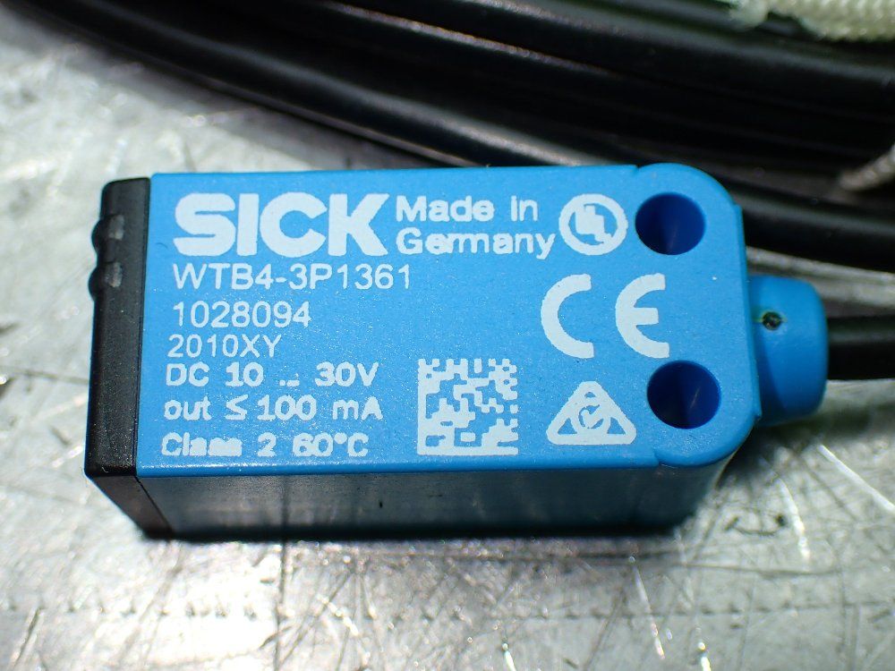 Sick Photoelectric Proximity Sensor. - Wtb4-3p1361