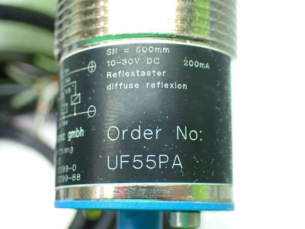 Wenglor Sensoric Fiber Optic Sensor Unit. - Uf55pa