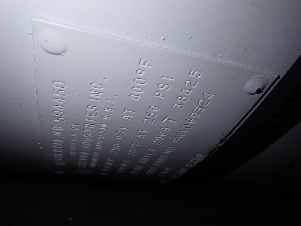 Silvan Industries Air Receiver Tank