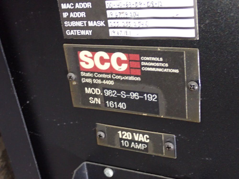 Scc Controls Diagnostics Communications Led Display Board