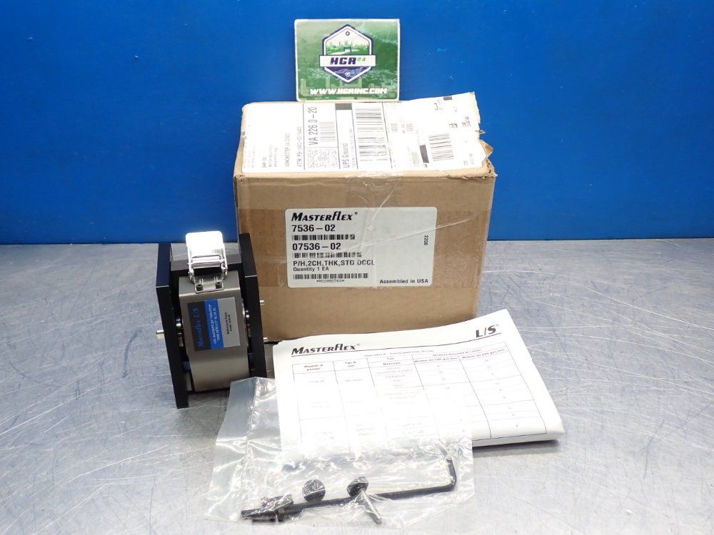 Masterflex Multichannel Peristaltic Pump Head