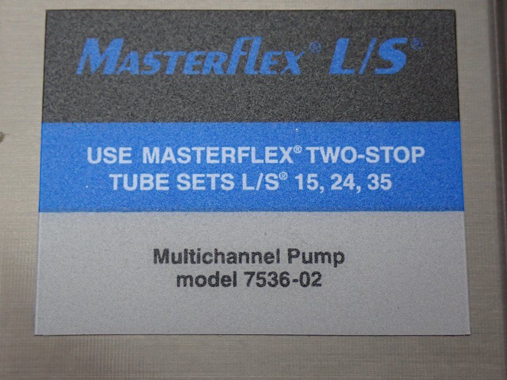 Masterflex Multichannel Peristaltic Pump Head