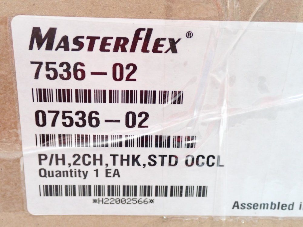 Masterflex Multichannel Peristaltic Pump Head