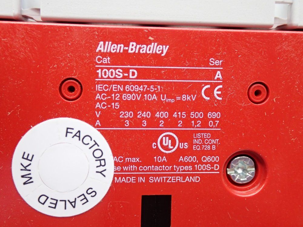 Allen Bradley Safety Contactor