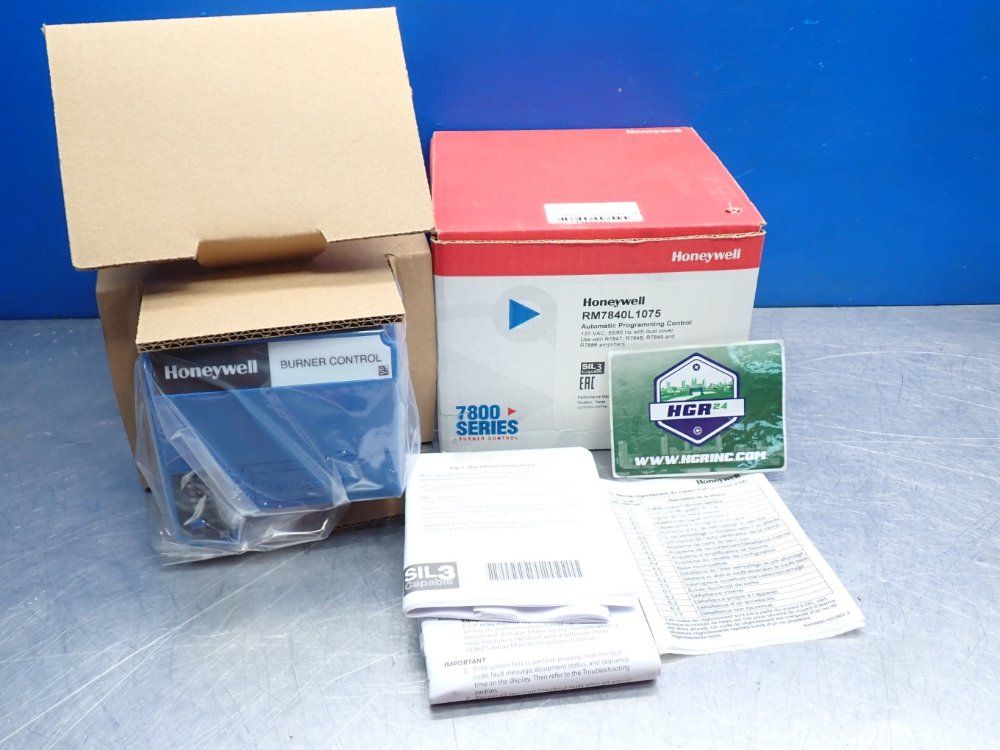 Honeywell Automatic Programming Burner Control