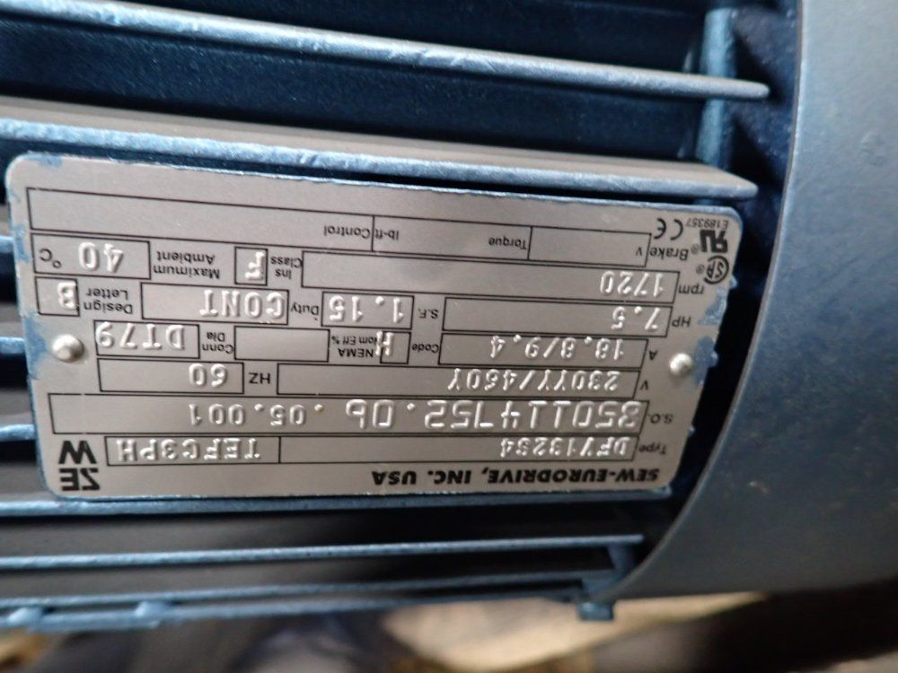 Sew-eurodrive 7.5 Hp Gear Drive