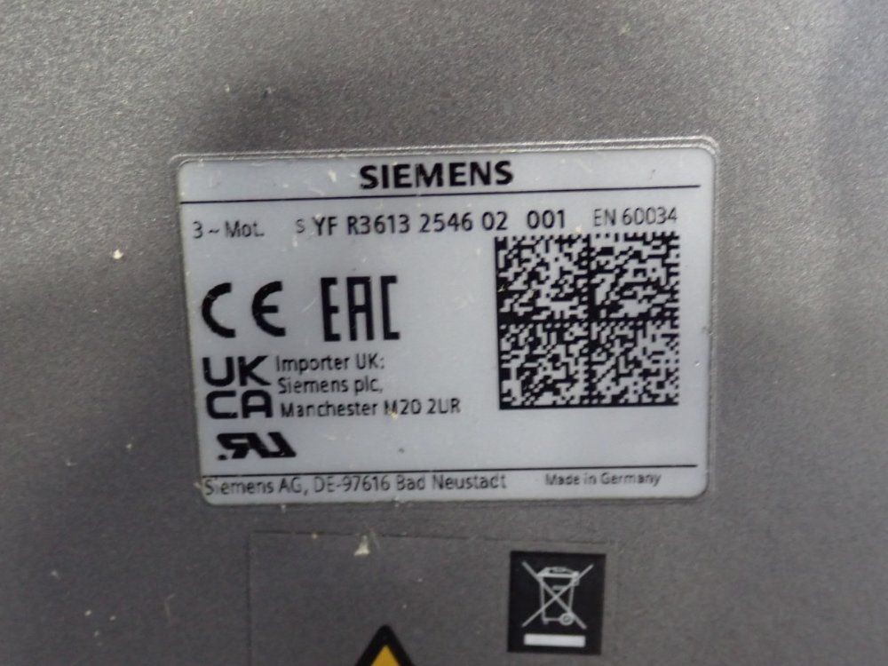 Siemens Motor - 1ft7108-5sc70-1cb1