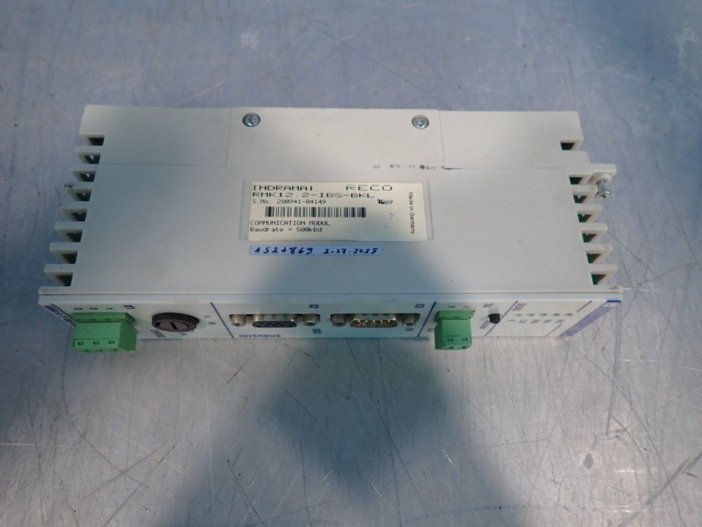 Rexroth Indramat Reco Communication Module - Rmk12.2-ibs-bkl