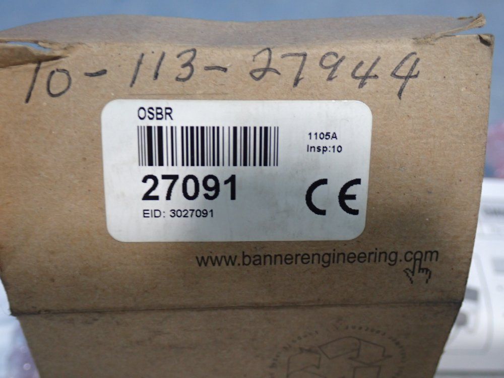 Banner Omni-beam Photoelectric Sensor - Obsr / 27091