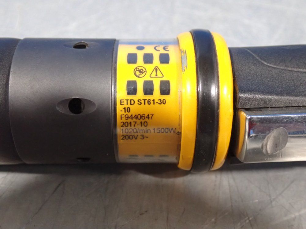 Atlas Copco Tensor St Straight Cable Nutrunner - Etd St61-30-10