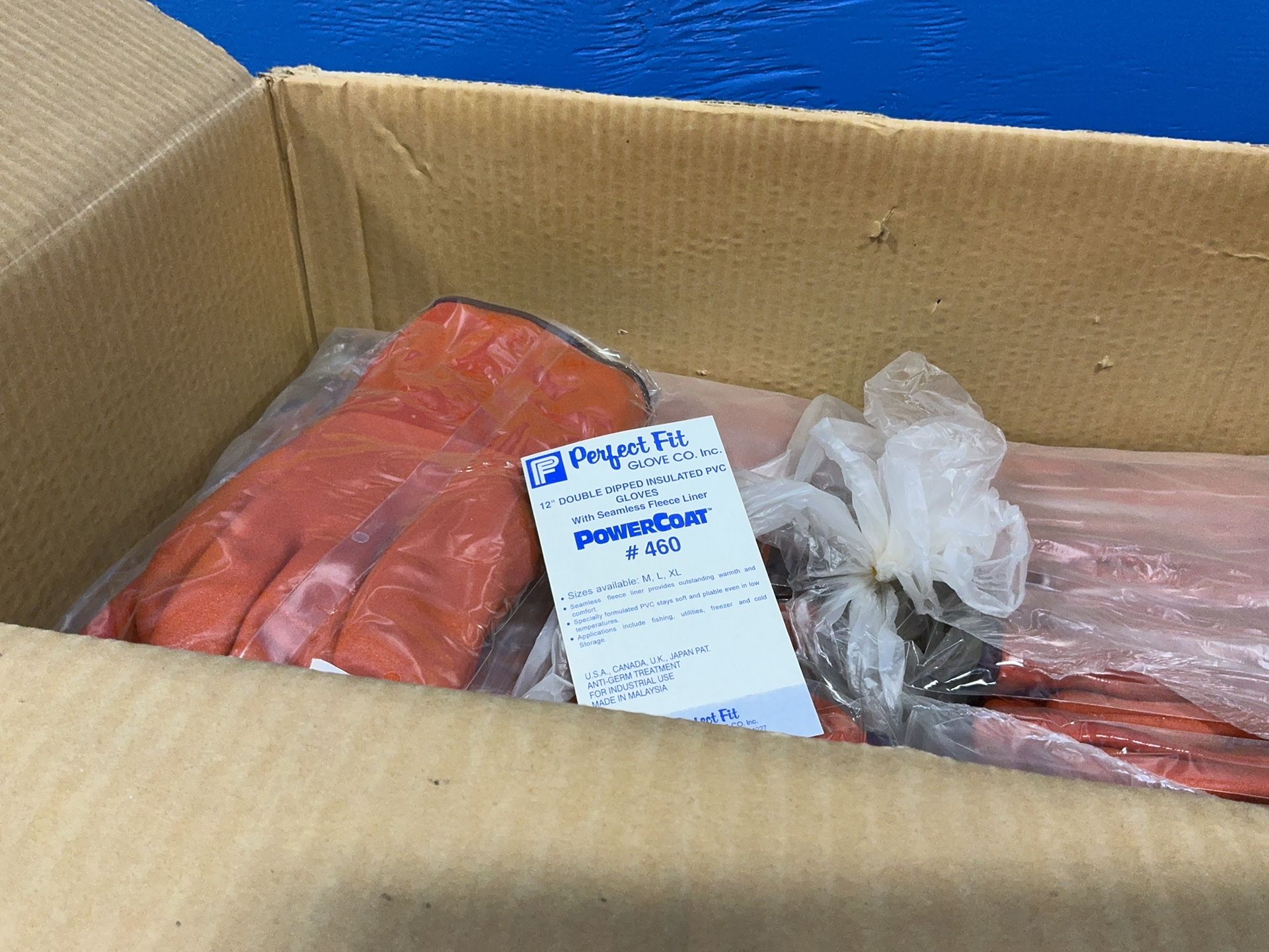 Perfect Fit Glove Co 12” Double Dipped Insulated Gloves