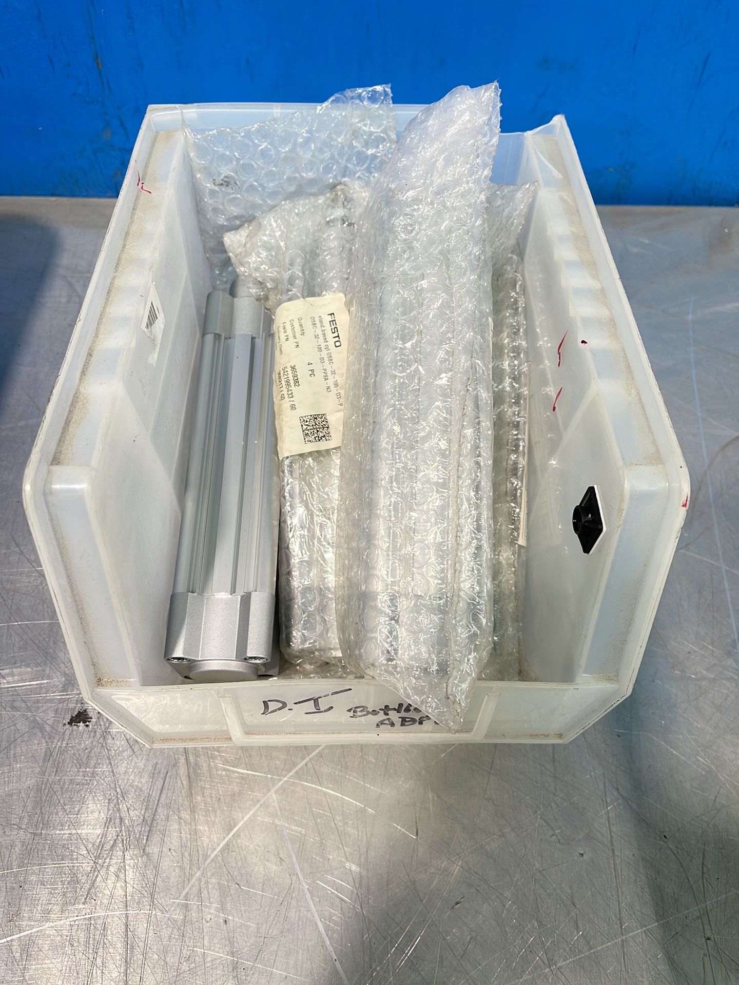 Festo Pneumatic Cylinders - Dsbc-32-100-d3-ppsa-n3