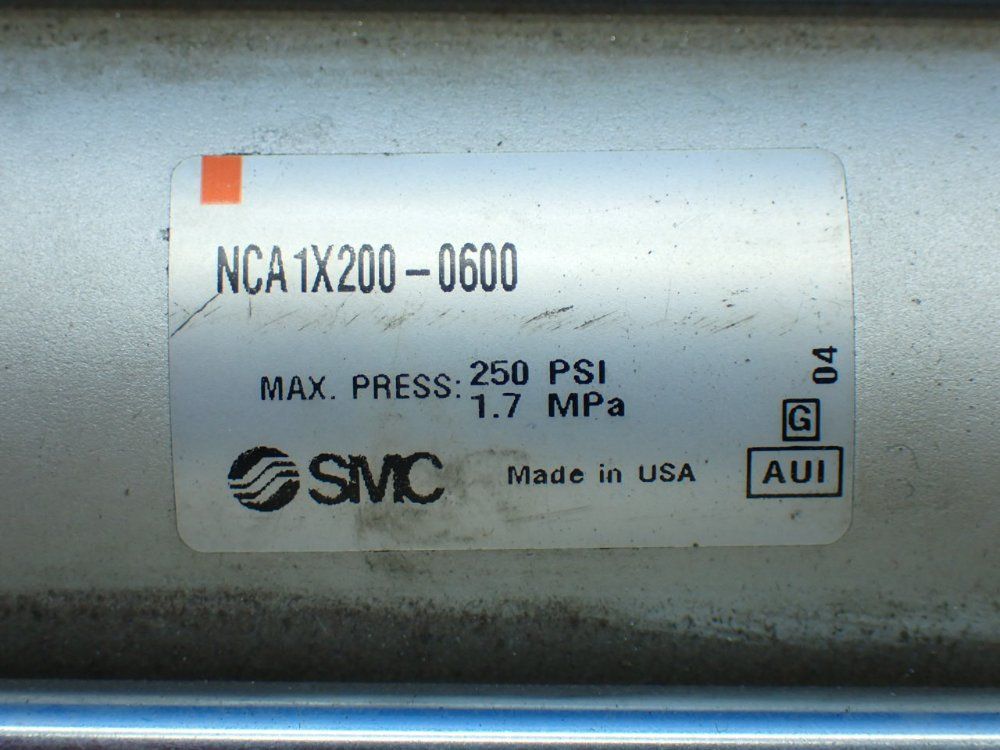 Smc 250psi 3 Medium Duty Tie Rod Cylinders - Nca1x200-0600