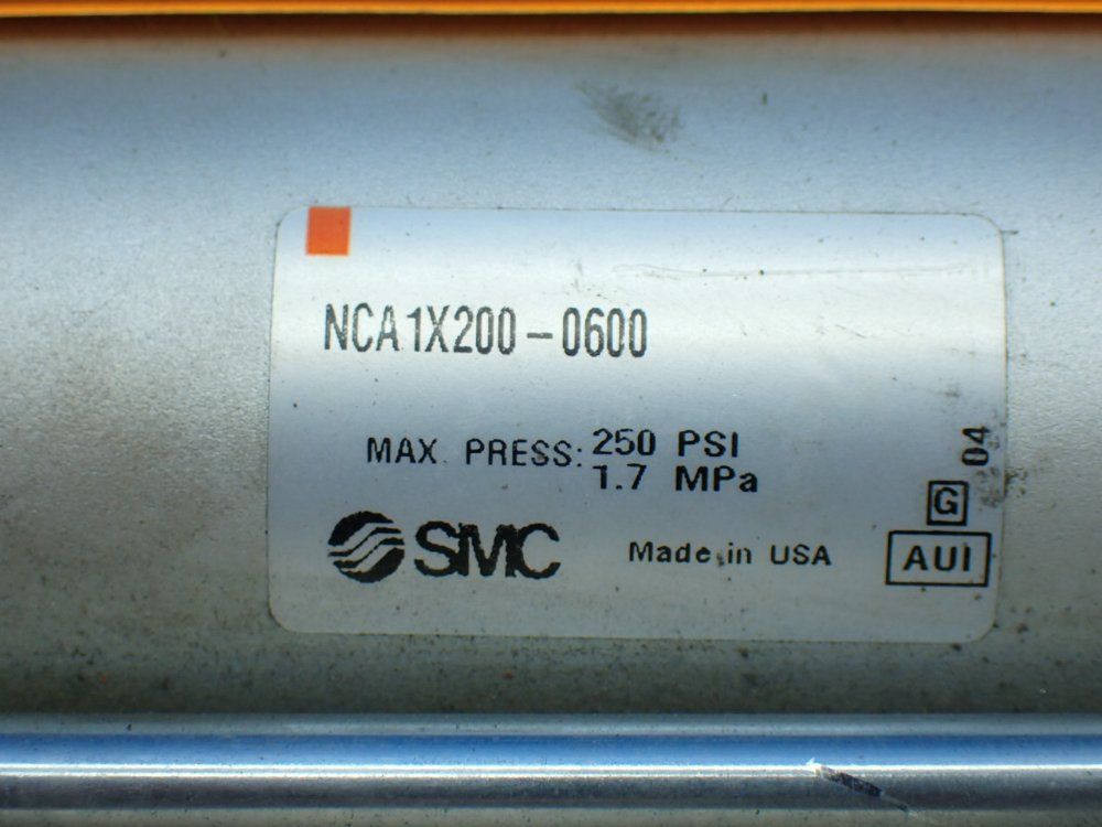 Smc 250psi 3 Medium Duty Tie Rod Cylinders - Nca1x200-0600