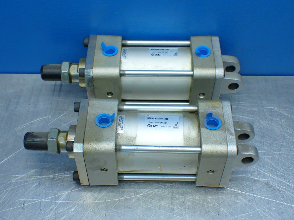 Smc 250psi 2 Medium Duty Tie Rod Cylinders - Nca1d250-0200-xb5