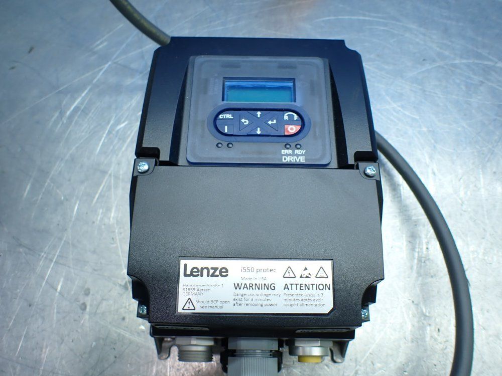 Lenze 1hp I550 Protec Frequency Inverter - I55ap175f0a711k06s