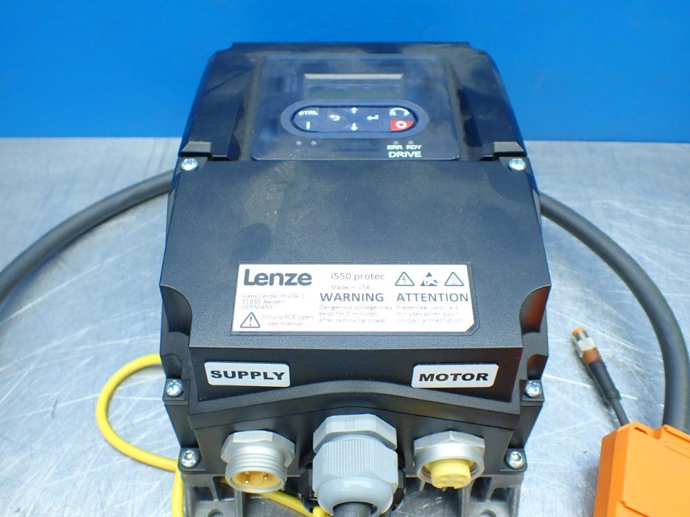Lenze 1hp I550 Protec Frequency Inverter - I55ap175f0a711k06s