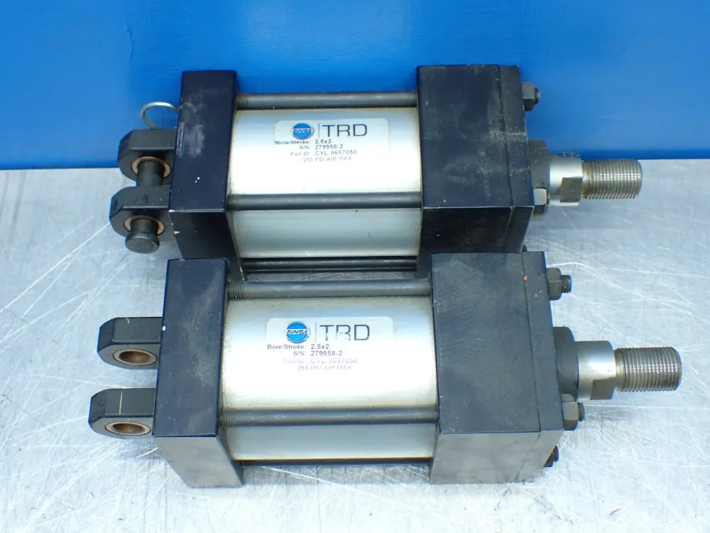Bimba 250psi 2 Pneumatic Cylinders - Cyl-9657050