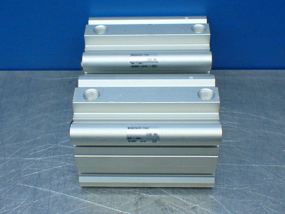 Smc 2 Pneumatic Cylinders - Ncdq2a63-75dz
