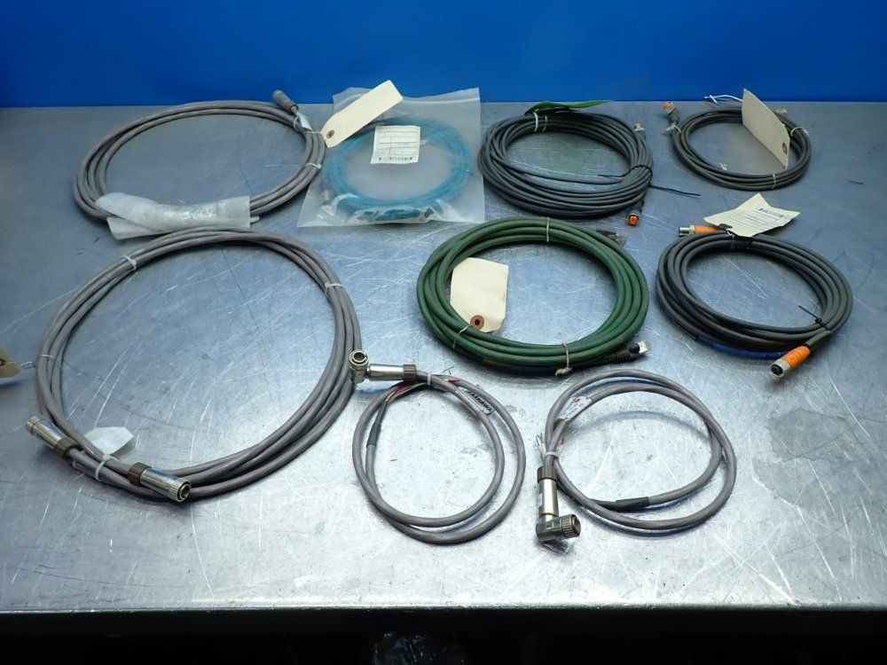 9pcs Industrial Cordset Lot