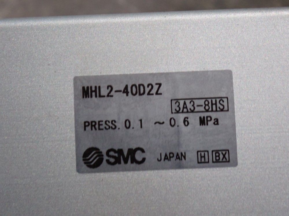 Smc Pnuematic Cylinder - Mhl2-40d2z