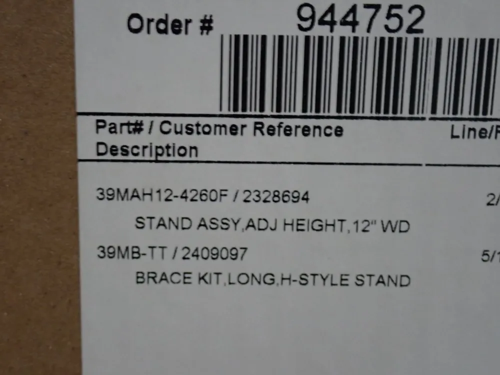 Dorner Manufacturing Corporation Assembly Stand And Brace Kit