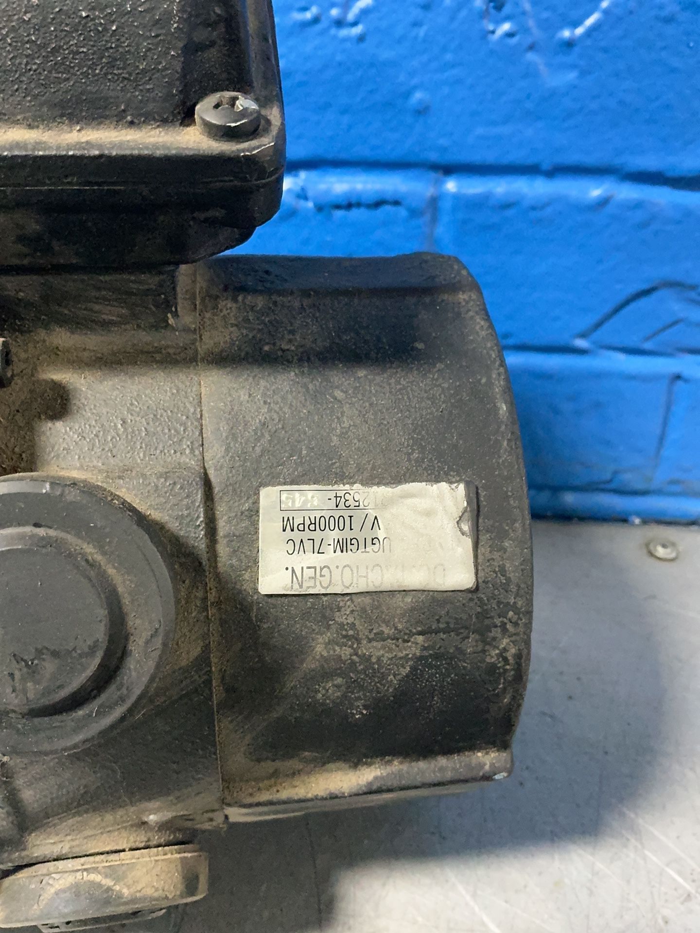 Yaskawa 3.75 Kw Servo Motor - Ugcmed-08 Aa206