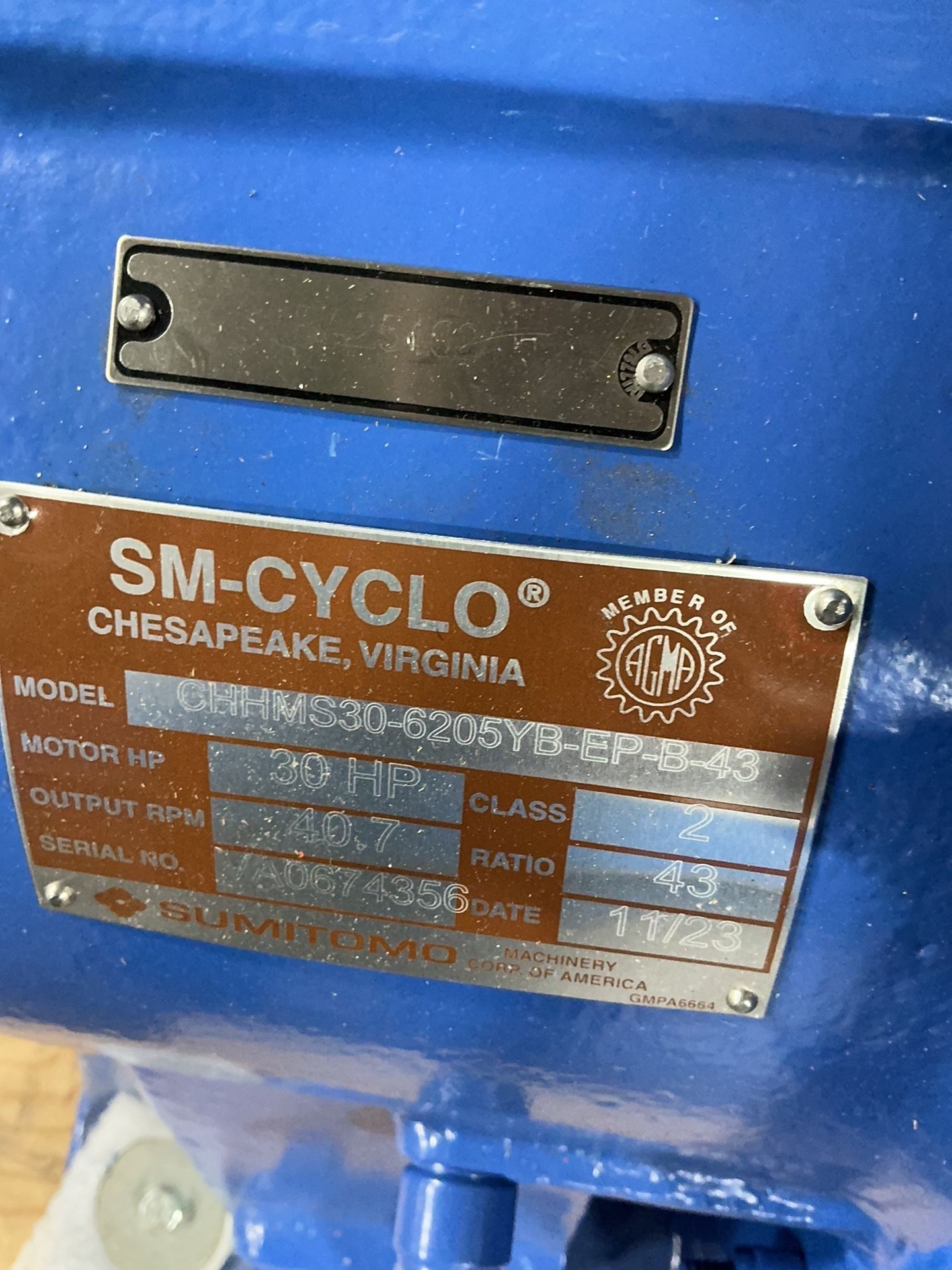 Sumitomo 30 Hp Gear Drive - Chhms30-6205yb-ep-b-43