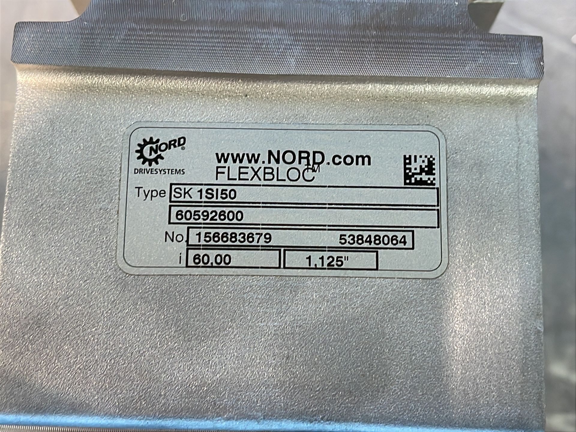 Nord 1.125” Flexbloc Speed Reducer - Sk 1si50